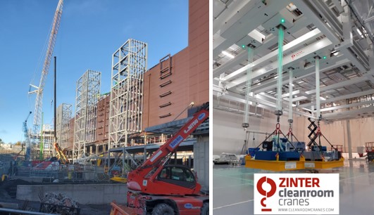Zinter fights global chip shortage with multiple EUV Crane installations in Ireland